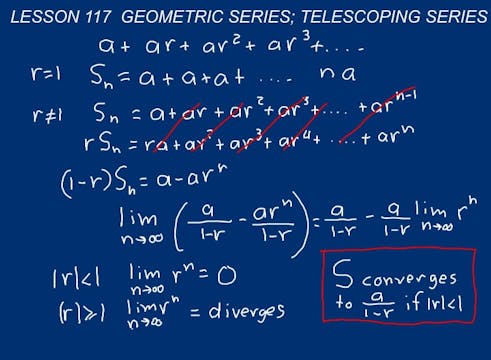 Lesson 117 DIVE Calculus, 2nd Edition