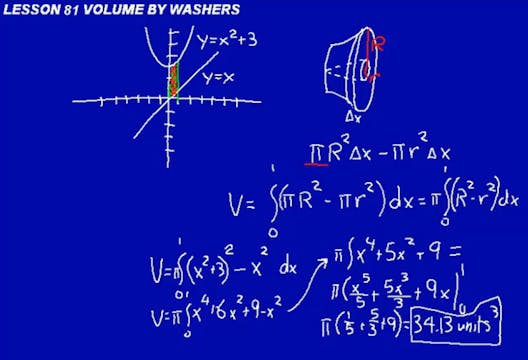 Lesson 81 DIVE Calculus, 2nd Edition