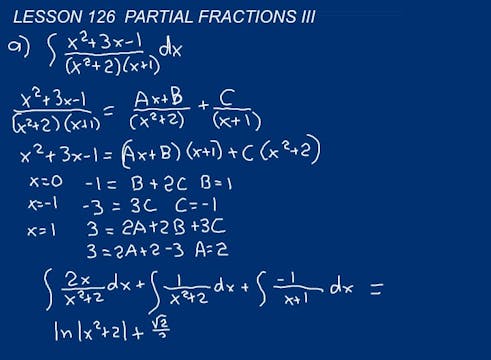 Lesson 126 DIVE Calculus, 2nd Edition