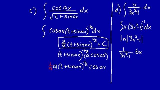 Lesson 56 DIVE Calculus, 2nd Edition