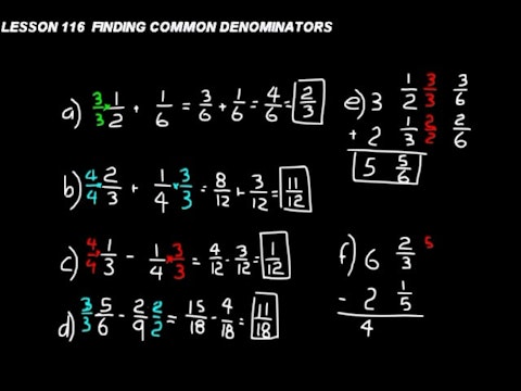 Lesson 113 DIVE 6/5, 3rd Edition - DIVE Video Lectures for Saxon Math 6 ...