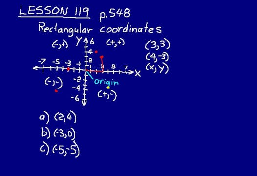 Lesson 119 DIVE Math 8/7 1st Edition