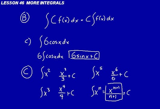 Lesson 46 DIVE Calculus, 1st Edition