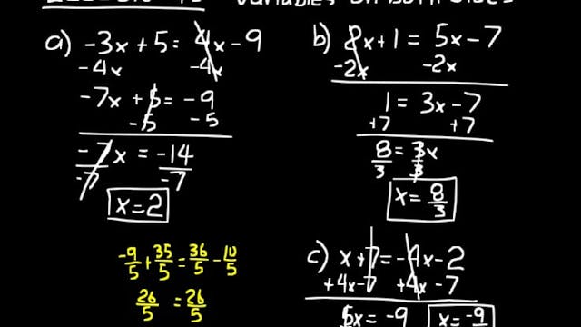 Lesson 95 DIVE Algebra Half, 3rd Edition