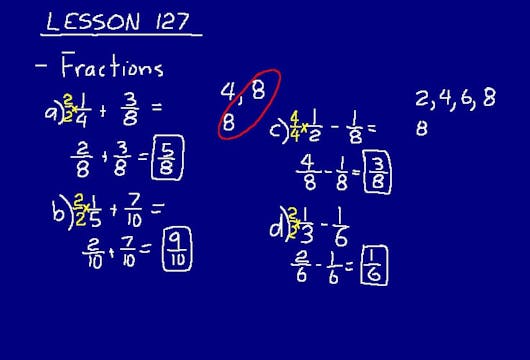 Lesson 127 DIVE 6/5, 2nd Edition