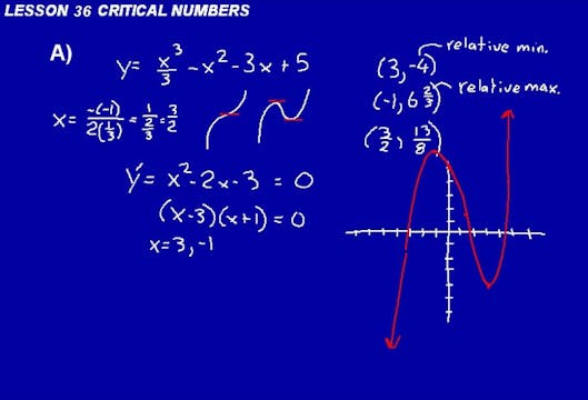 Lesson 36 DIVE Calculus, 2nd Edition