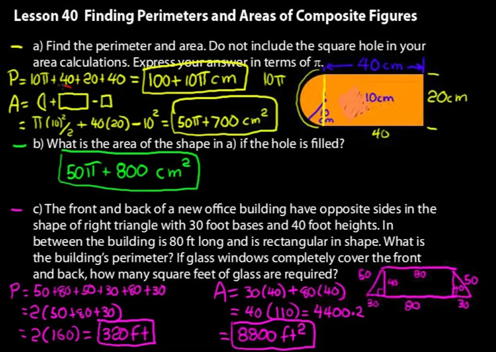 Lesson 40 Lecture DIVE Geometry - DIVE into Math and Science