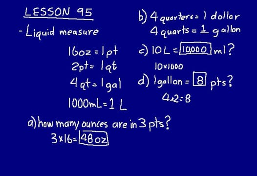 Lesson 95 DIVE 6/5, 2nd Edition