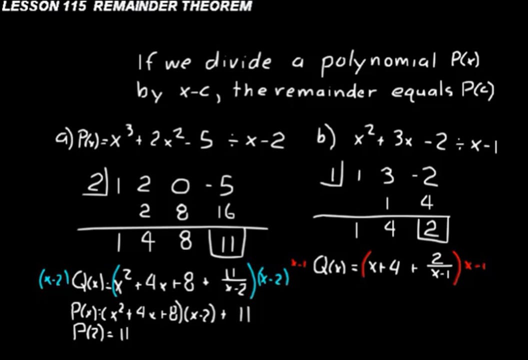 Lesson 115 DIVE Advanced Math - DIVE Video Lectures for Advanced Math ...