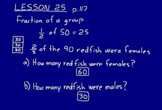 Lesson 25 DIVE Math 8/7 1st Edition