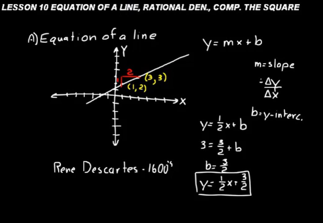 Lesson 10 DIVE Advanced Math - DIVE Video Lectures for Advanced Math ...