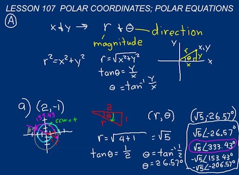 Lesson 107 DIVE Calculus, 2nd Edition