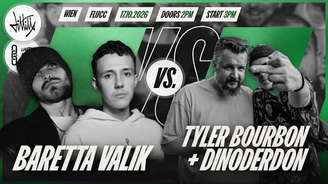 BARETTA & VALIK vs TYLER BOURBON & DINODERDON