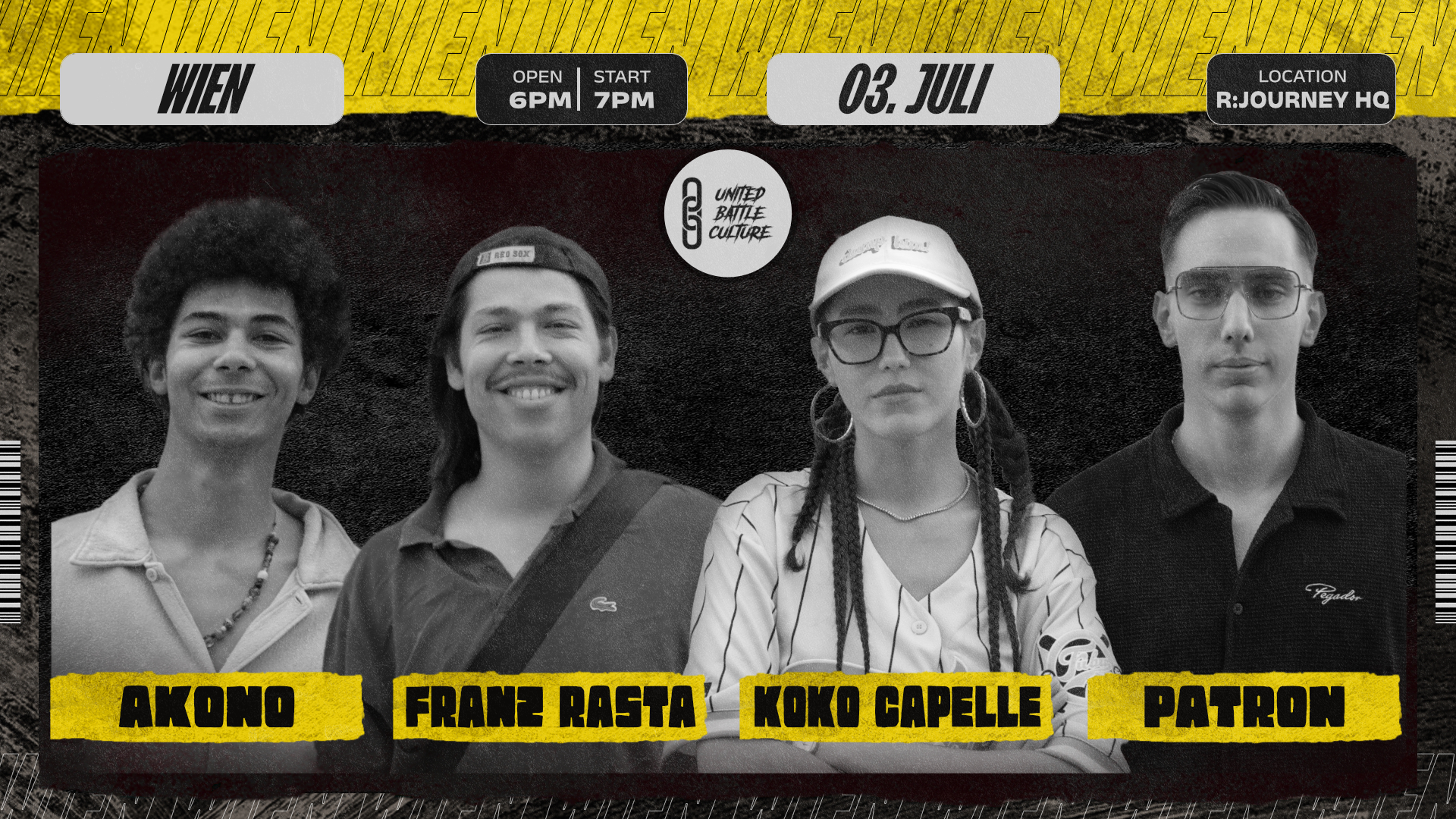 UBC JULI SONGBATTLE AKONO vs FRANZ RASTA vs KOKO CAPELLE vs PATRON