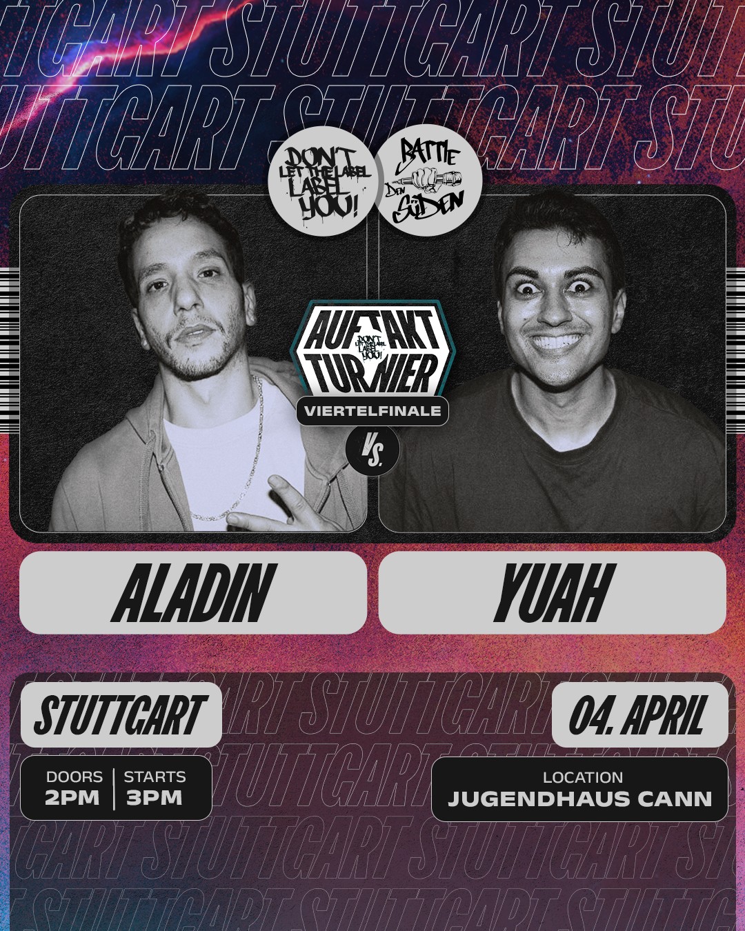 ALADIN vs YUAH | AUFTAKT VIERTELFINALE