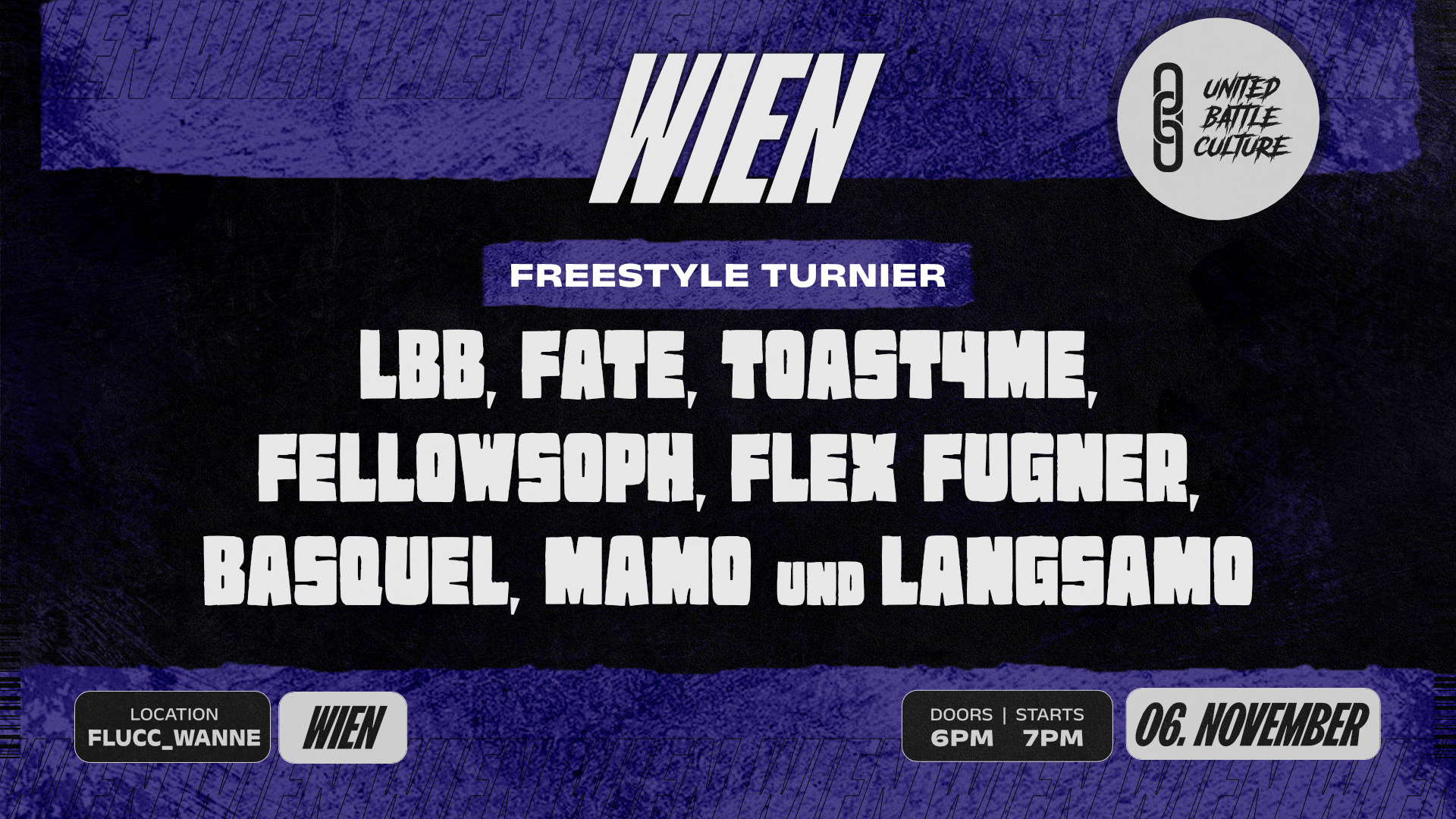 UBC NOVEMBER FREESTYLE TURNIER