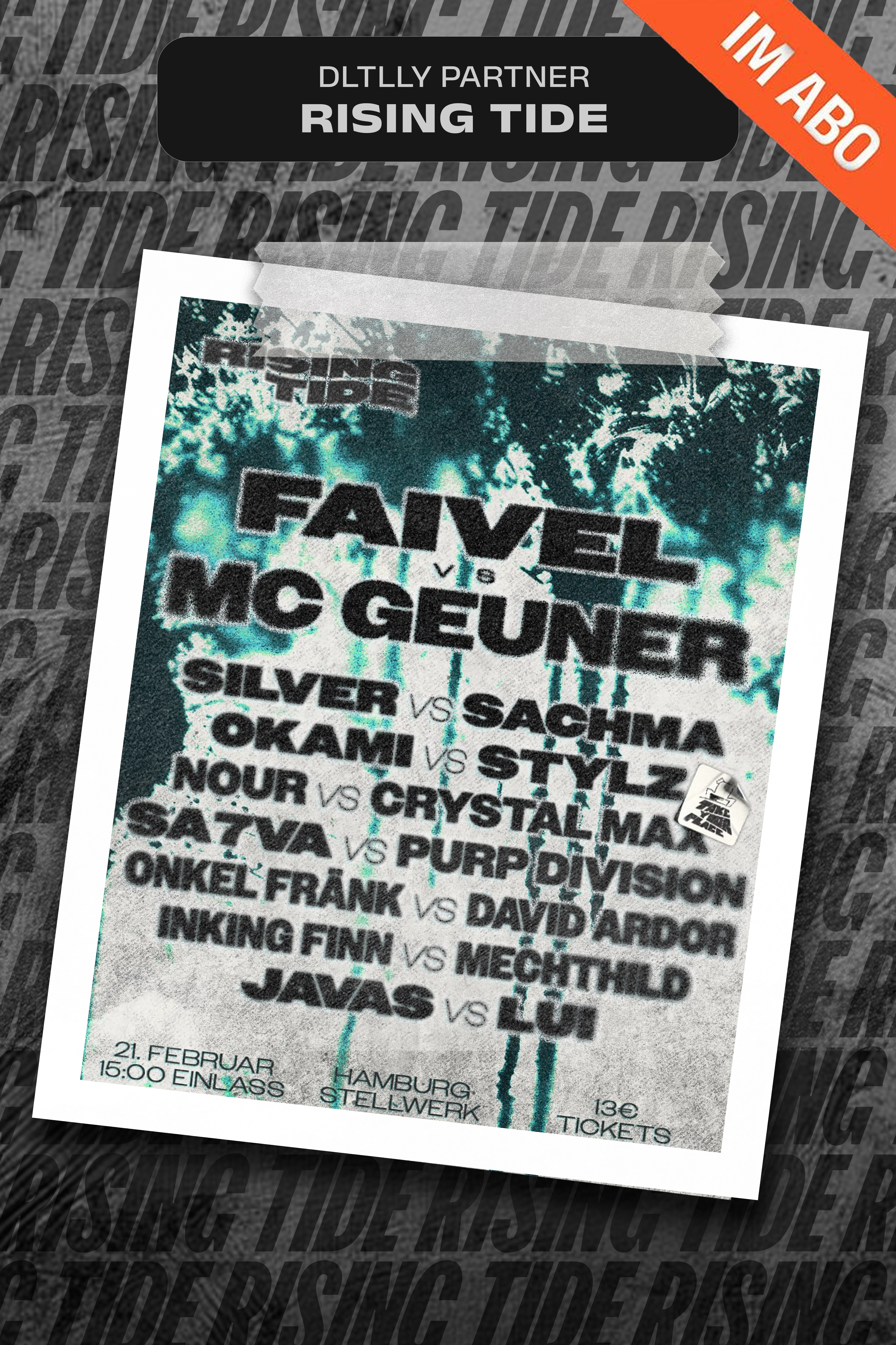 RISING TIDE HAMBURG | im ABO