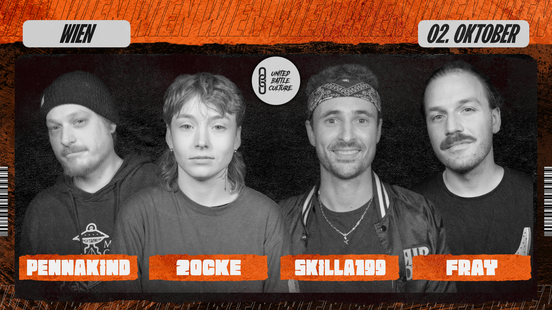 UBC OKTOBER SONGBATTLE FRAY vs PENNAKIND vs SKILLA199 vs 2OCKE