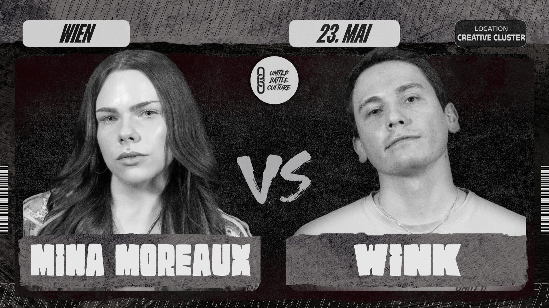 UBC SMALL ROOM NEWCOMER BATTLES MINA MOREAUX vs WINK