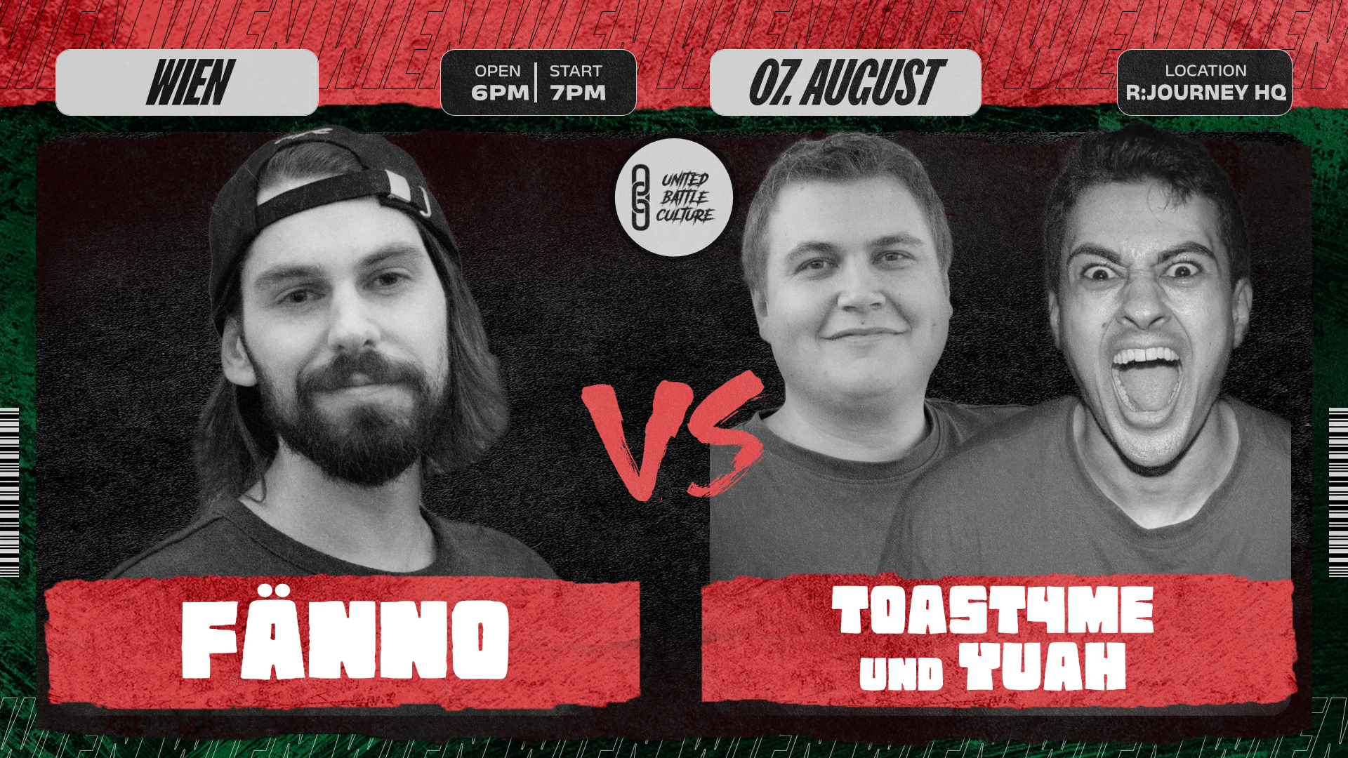 UBC NEWCOMER ON BEAT FÄNNO vs TOAST4ME und YUAH