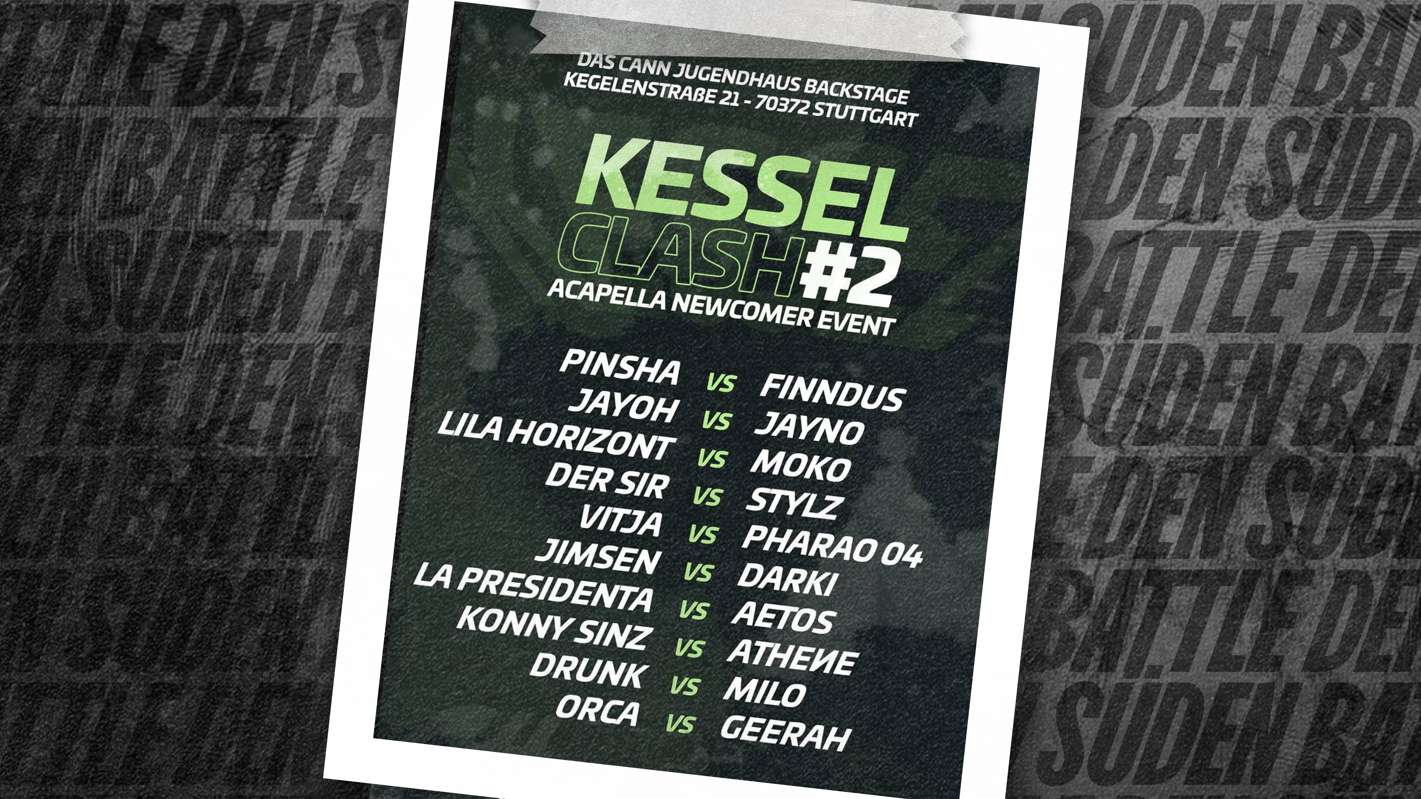 BATTLE DEN SÜDEN - KESSEL CLASH #02