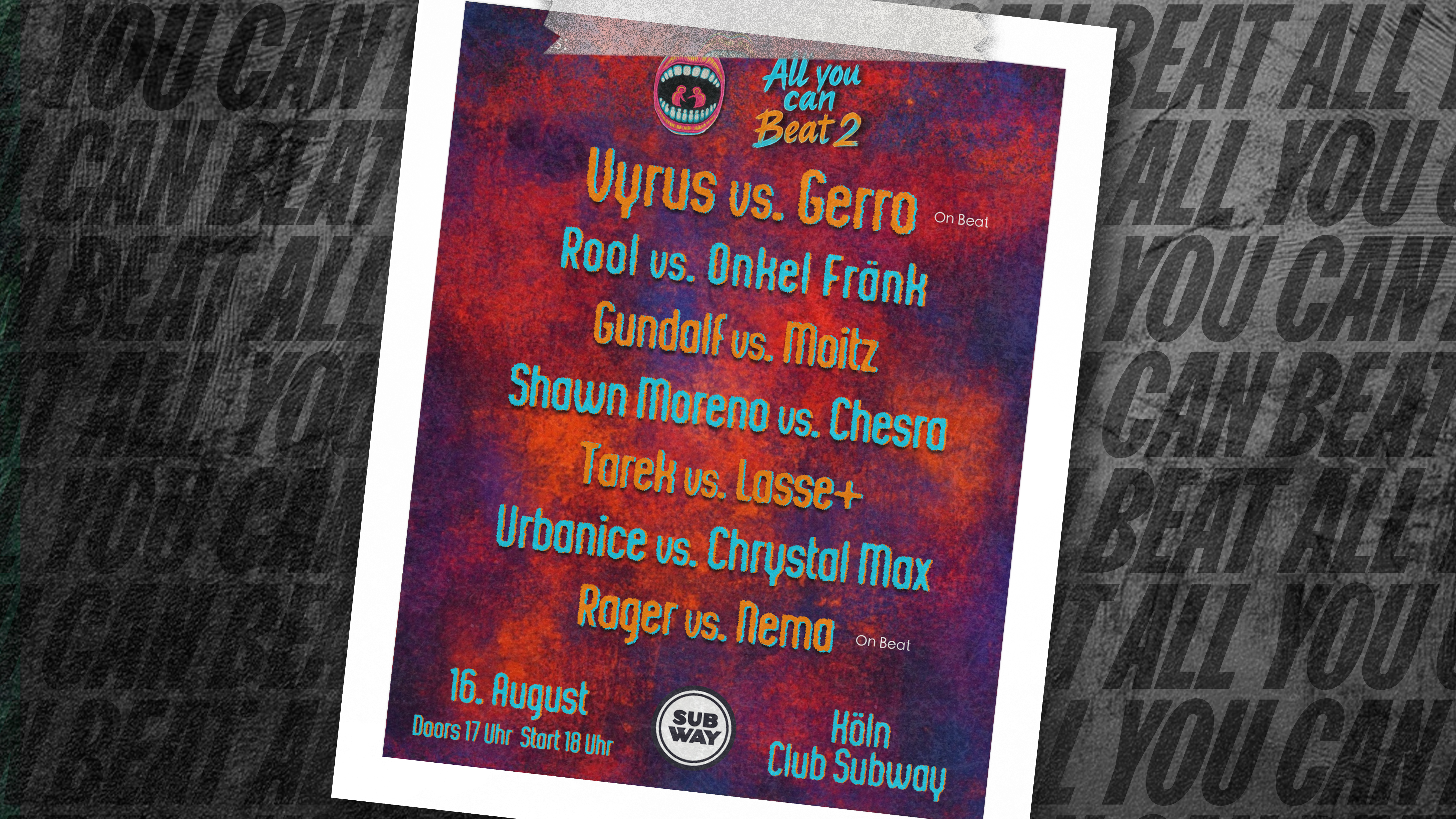 ALL YOU CAN BEAT 2 | im ABO