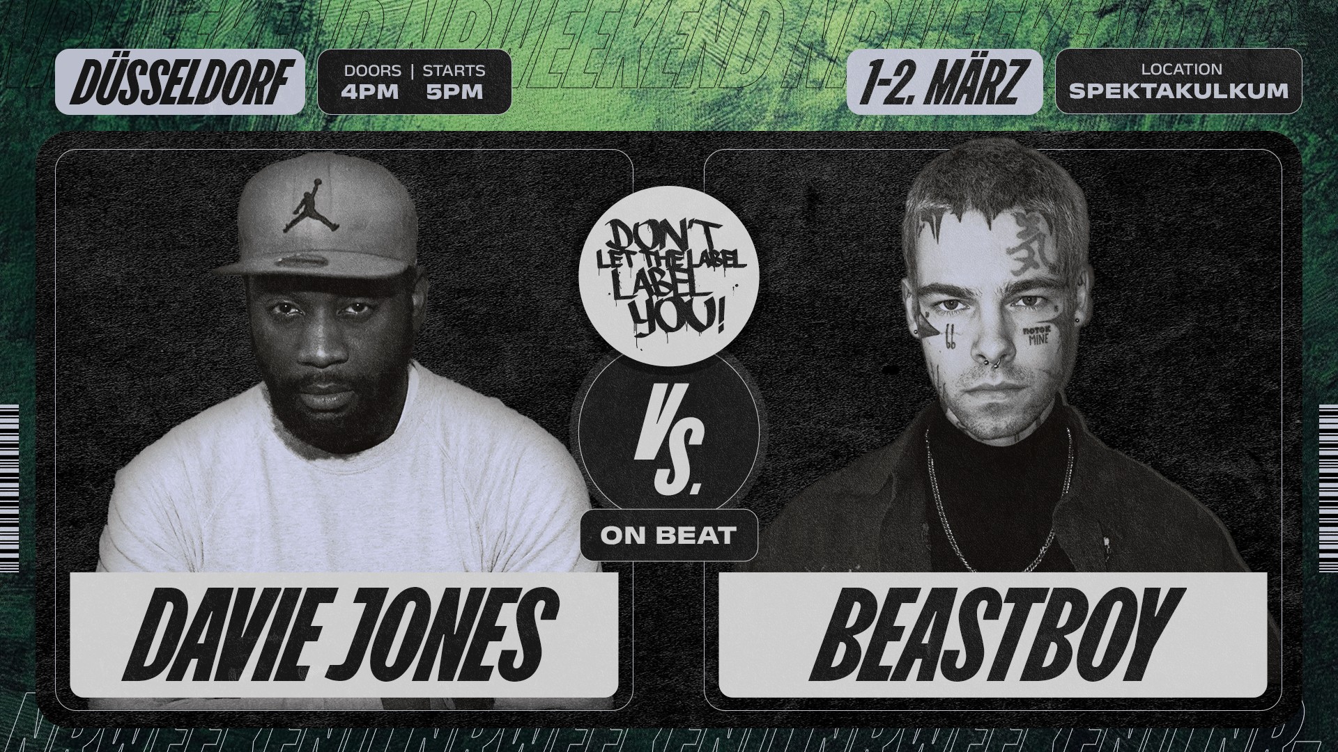 DAVIE JONES vs. BEASTBOY