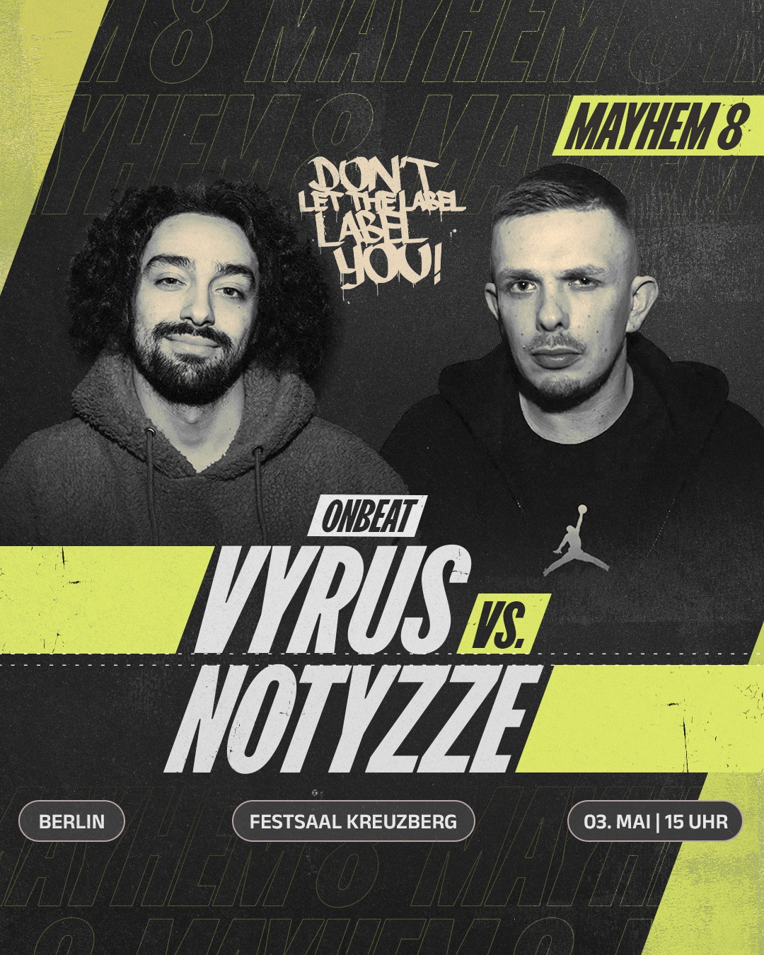 NOTYZZE vs VYRUS ⎸ ON BEAT