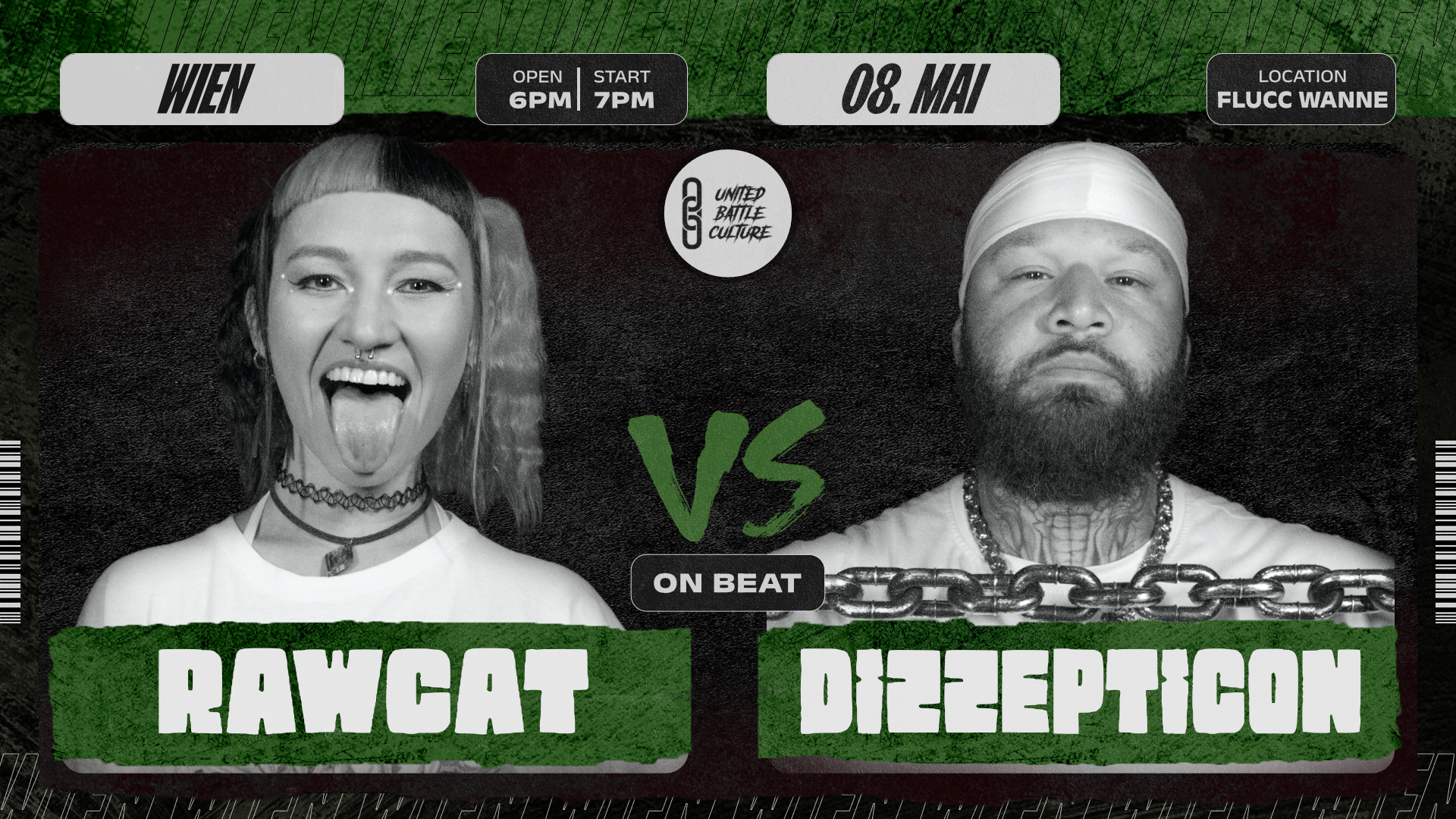 UBC MAI ON BEAT RAWCAT vs DIZZEPTICON