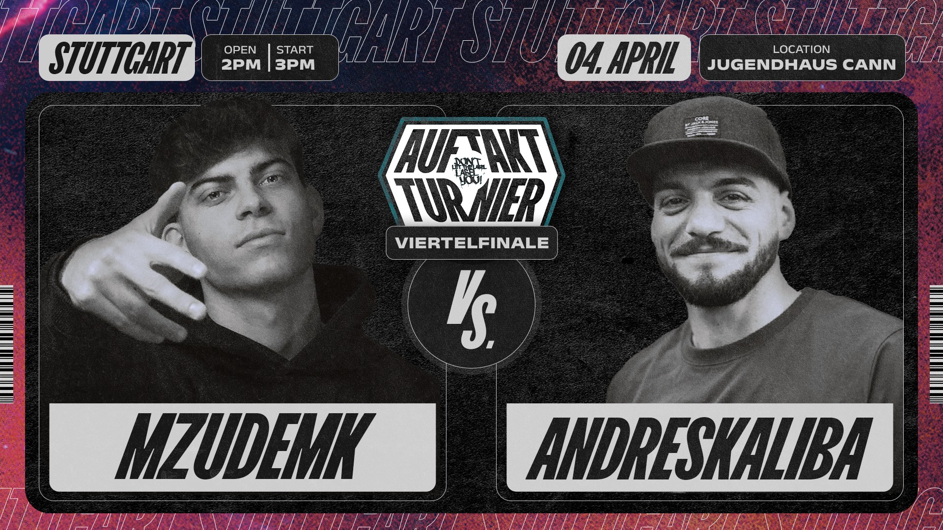 MZUDEMK vs ANDRES KALIBA | AUFTAKT VIERTELFINALE