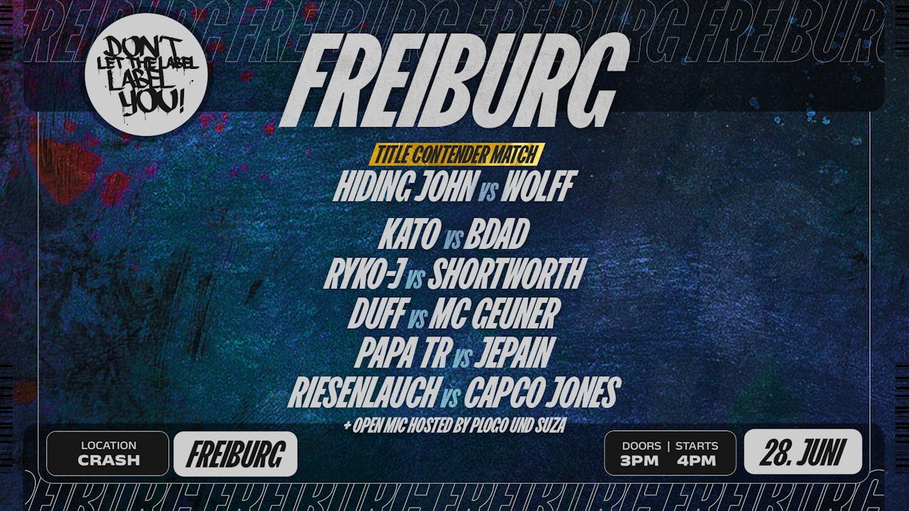 FREIBURG '25 | Ohne Abo