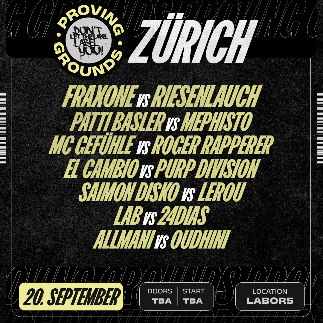 PROVING GROUNDS SCHWEIZ | im ABO