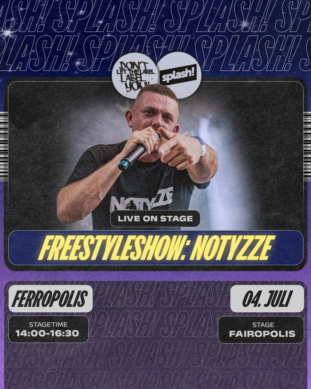 NOTYZZE | FREESTYLE SHOW @ SPLASH '26