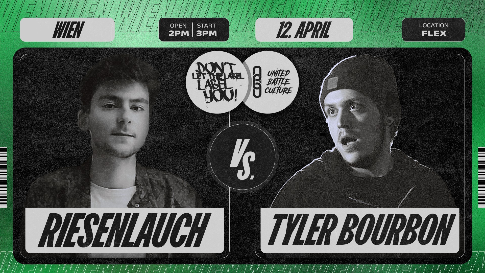 RIESENLAUCH vs TYLER BOURBON