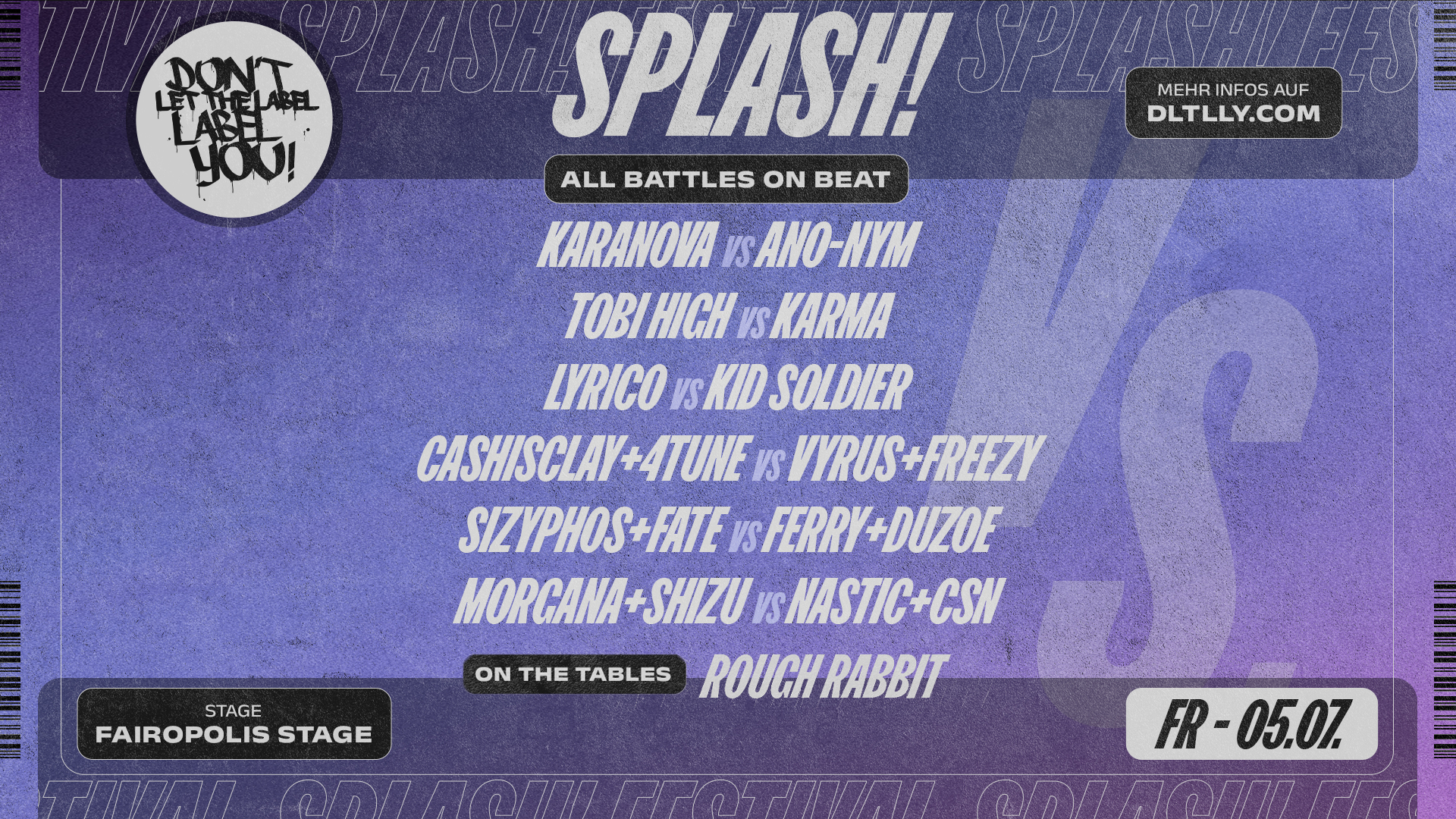 SPLASH FESTIVAL '24 ⎸ im ABO