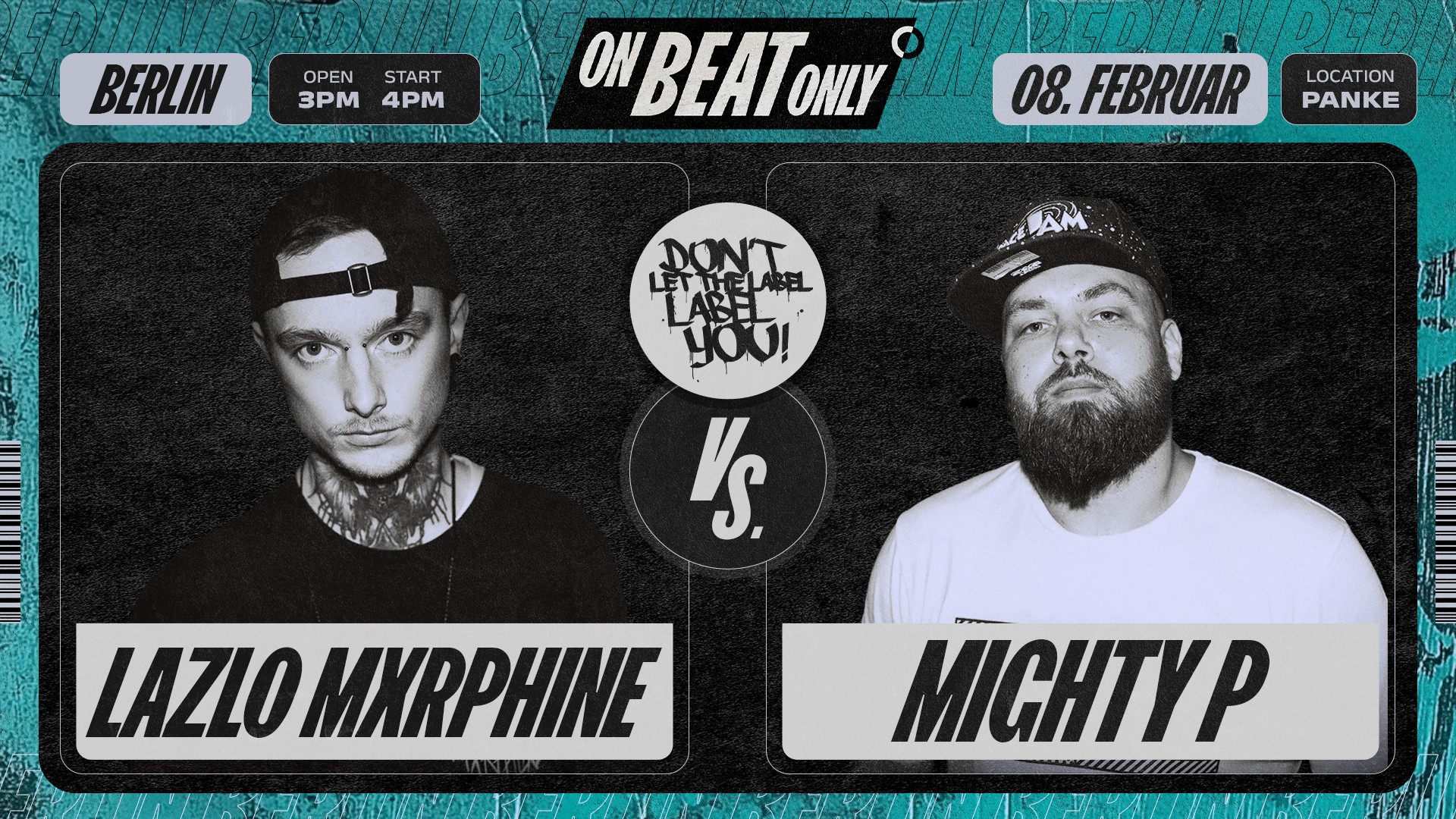 LAZLO MXRPHINE vs. MIGHTY P