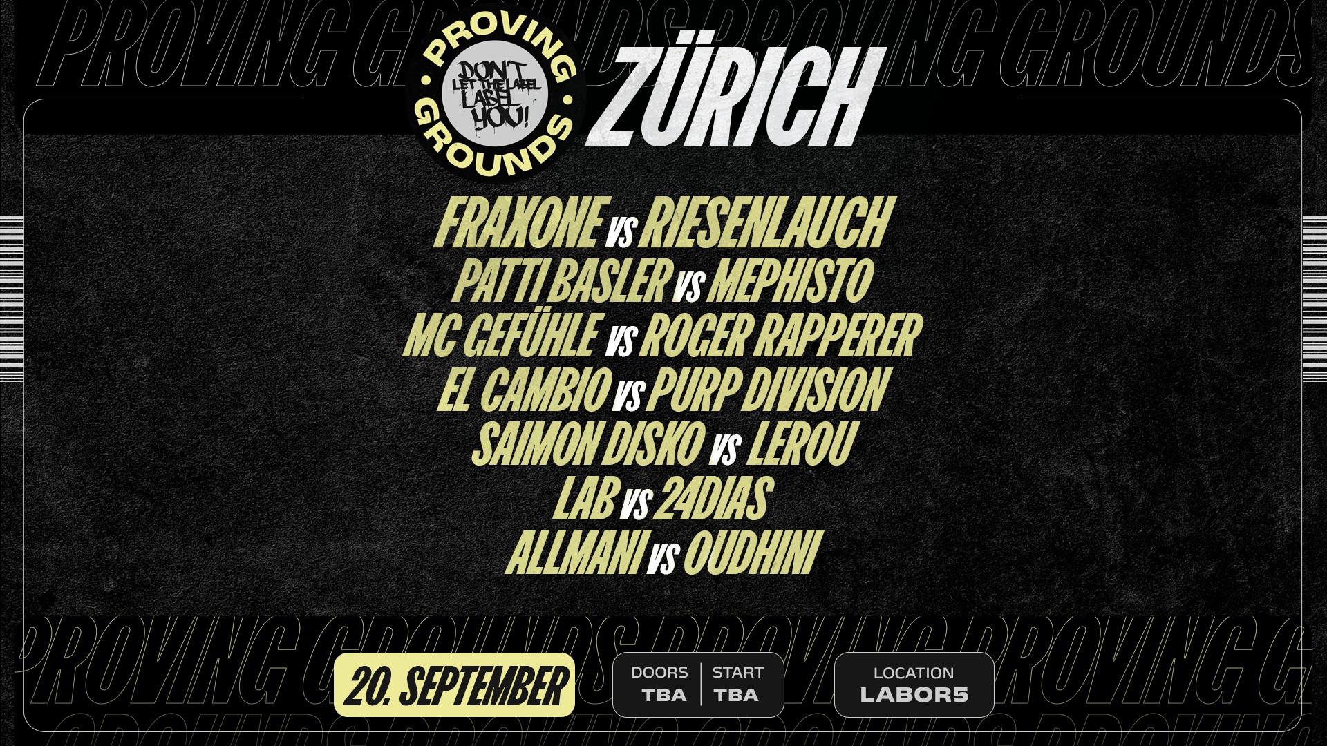 PROVING GROUNDS SCHWEIZ | im ABO