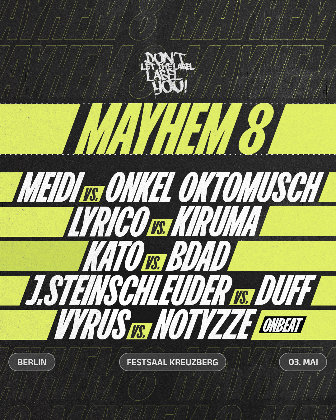 MAYHEM 8