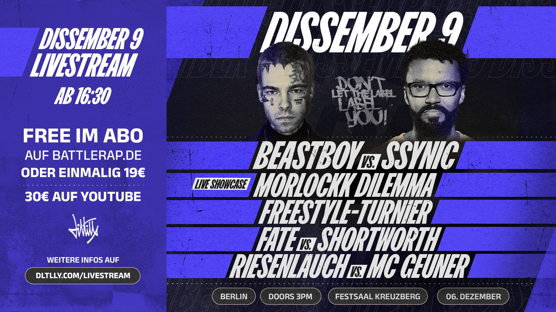 DISSEMBER 9 | LIVESTREAM