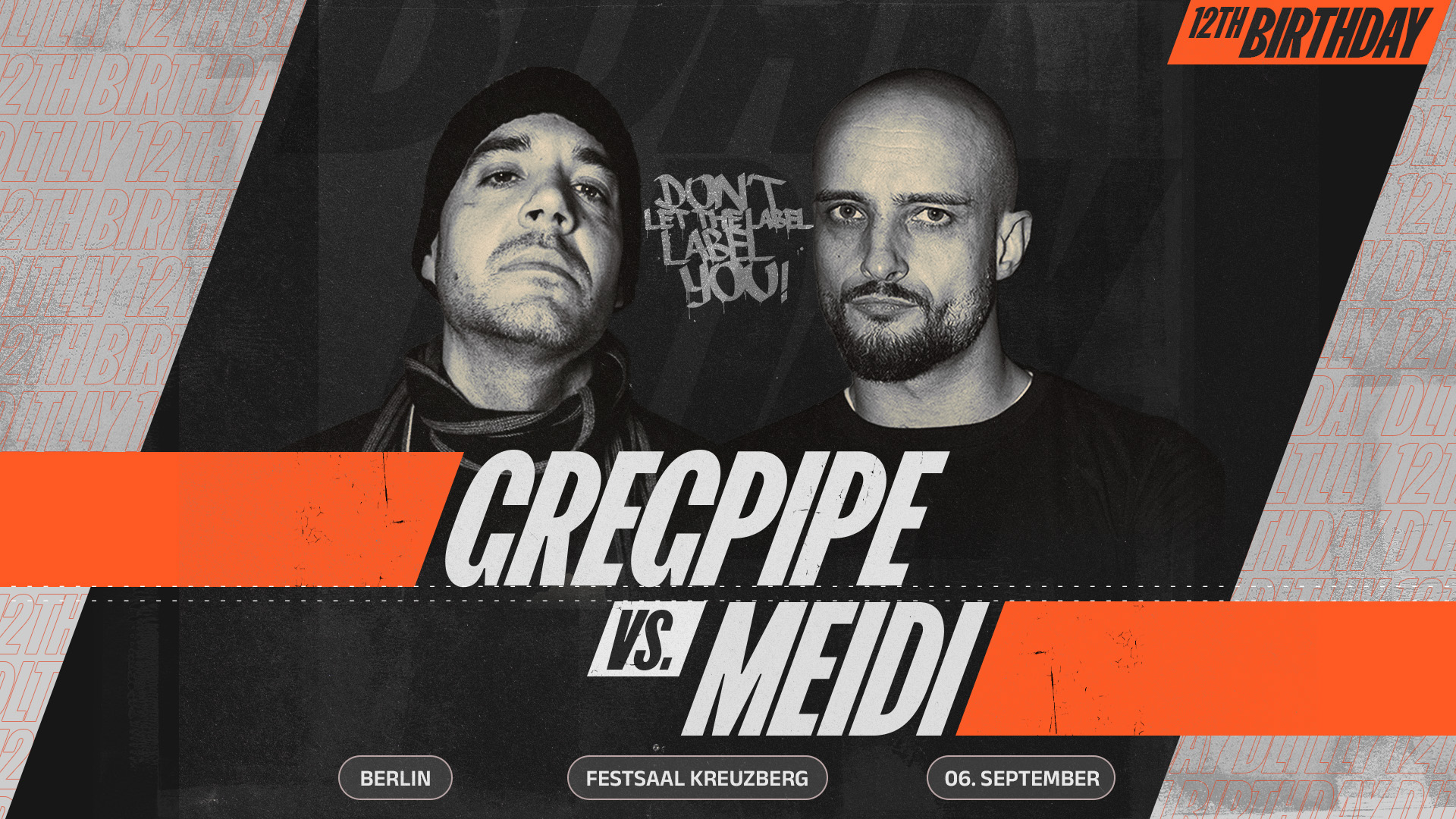 GREGPIPE vs. MEIDI