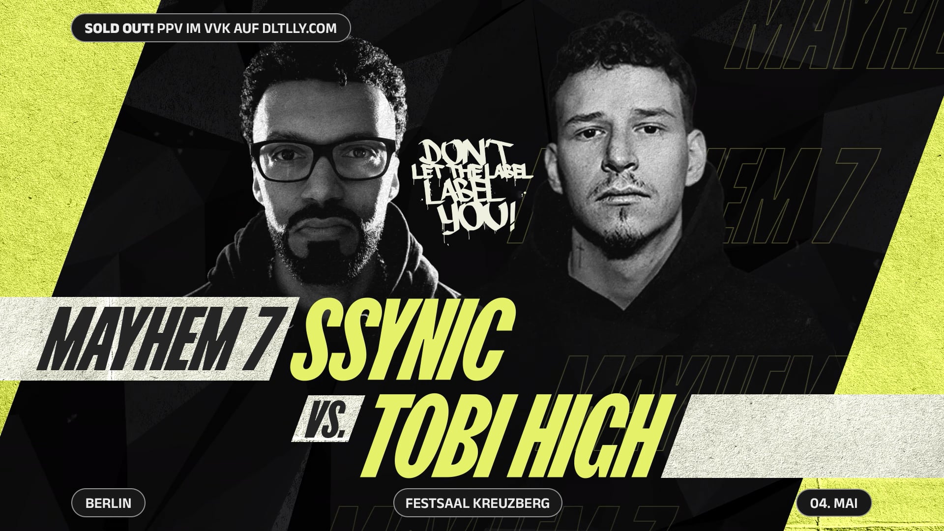 SSYNIC vs. TOBI HIGH
