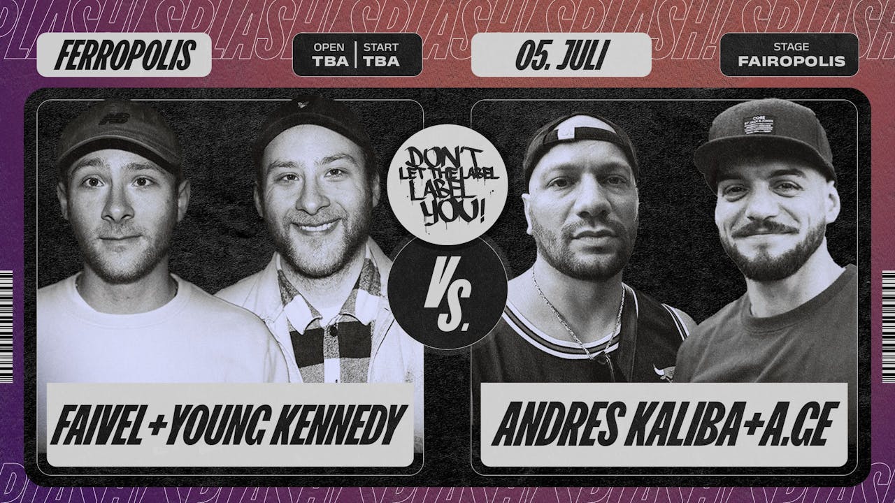 Faivel FAIVEL & YOUNG KENNEDY vs ANDRES KALIBA & A.GE - DLTLLY - battlerap culture