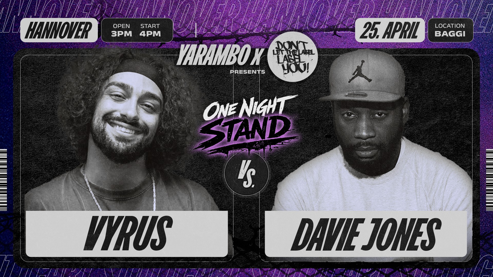 VYRUS vs DAVIE JONES