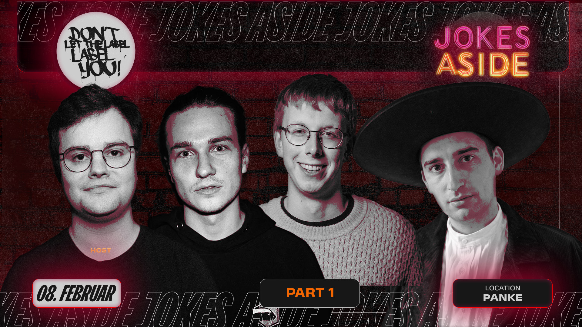 JOKES ASIDE VOL. 2 PART 1 | W/ F. TREDER, H. JOHN, J. STEINSCHLEUDER & FATE
