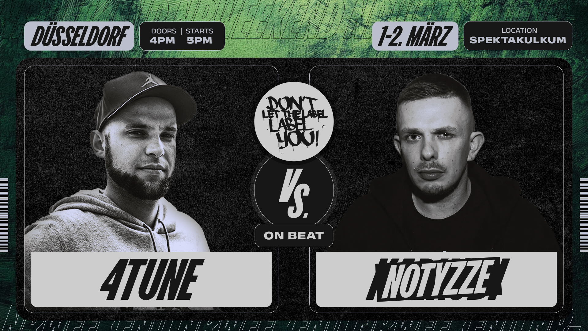 4TUNE vs. NOTYZZE