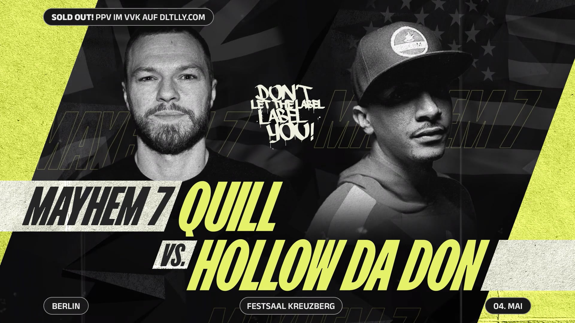 QUILL (UK) vs. HOLLOW DA DON (USA)
