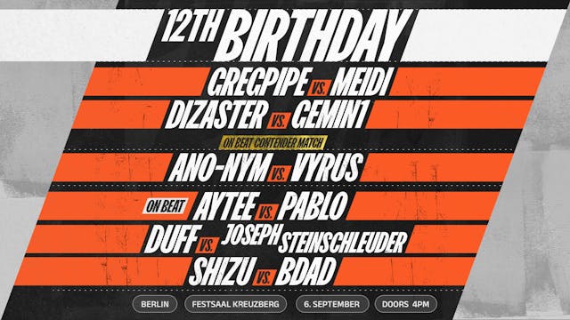 BDay #12