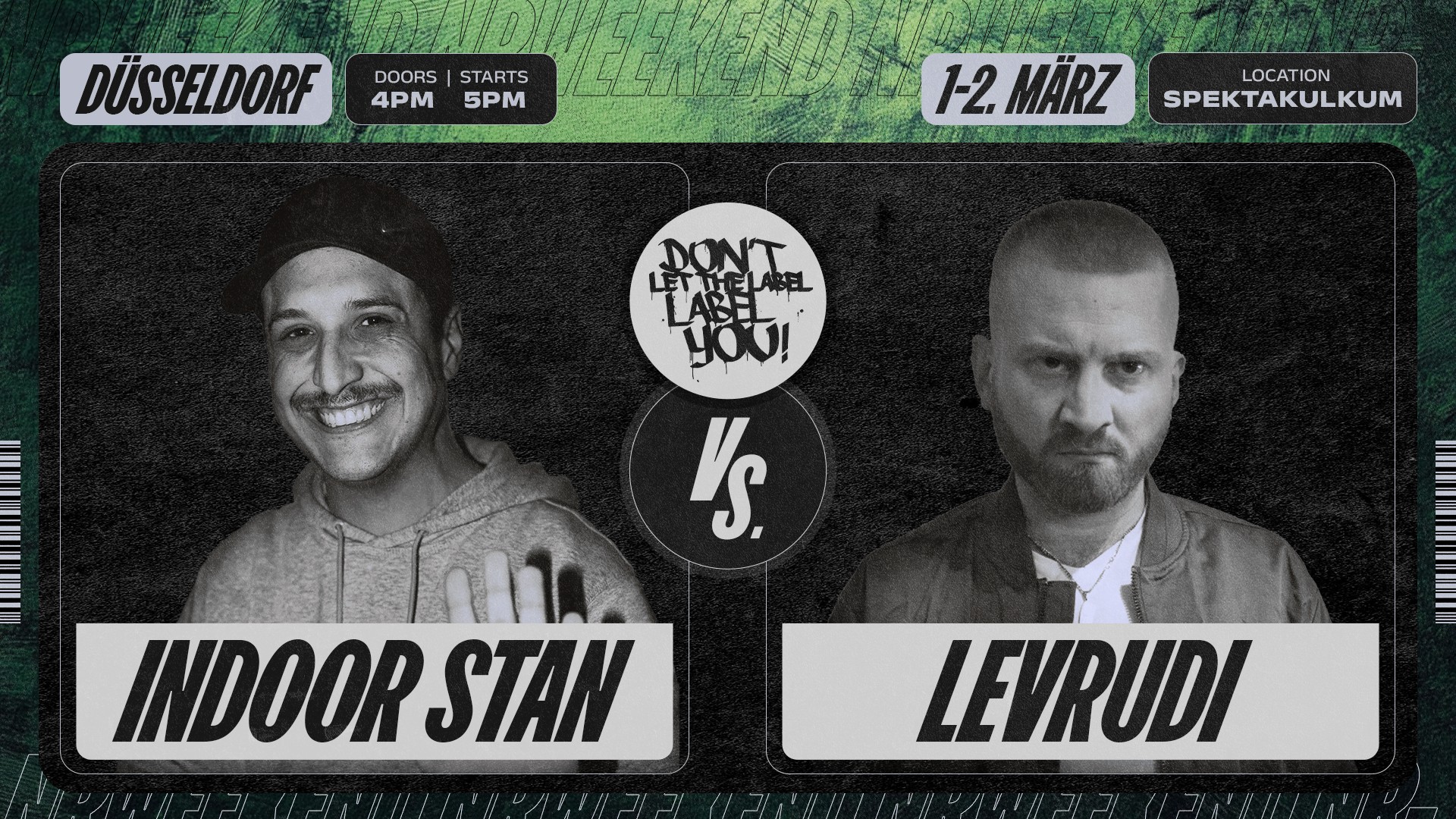 INDOOR STAN vs. LEVRUDI