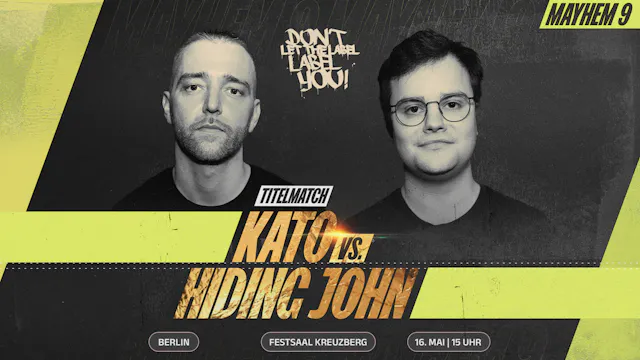 KATO vs. HIDING JOHN | TITLE MATCH