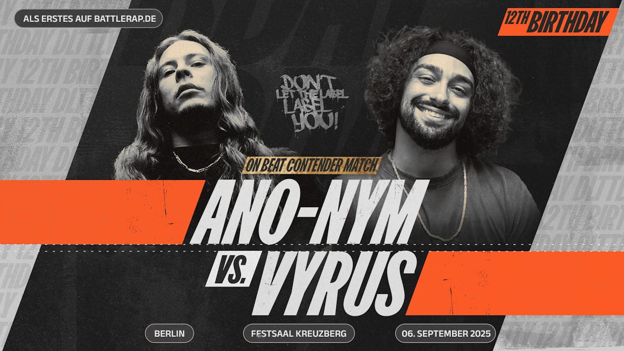 ANO-NYM vs. VYRUS (On Beat Title Contender Match)